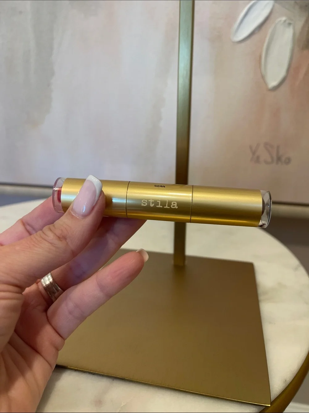NIB Stila Blush & Bronze Duo Hydro-Blur Cheek Stick
